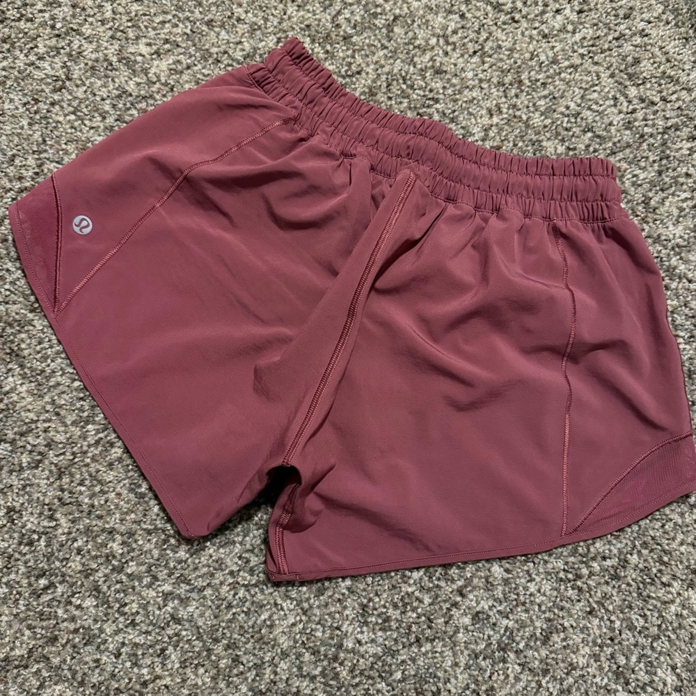 [Size 4] - Lululemon Hotty Hot Short II Long 4” - Picture 3 of 4